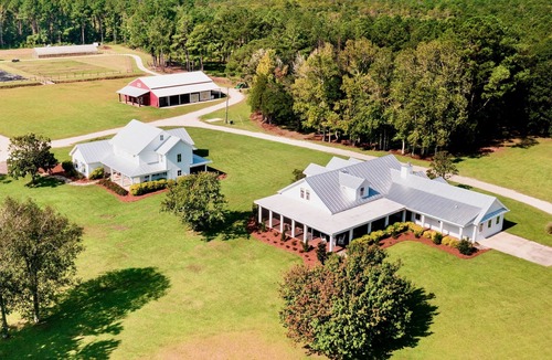 Debordieu Colony House | Two Large, Modern Farmhouses at Salty Oak Farm