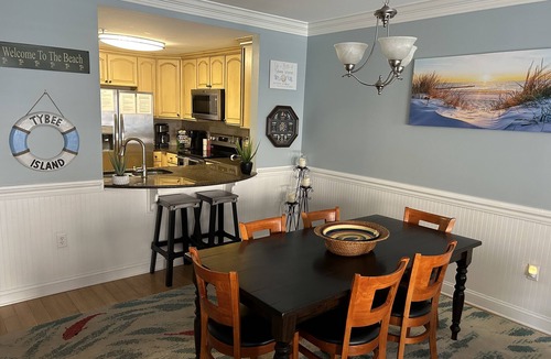 Tybee Island Condo | Unique 3 BR w/Huge Poolside Patio, Gated, In The Heart of Tybee