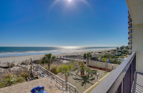 Windy Hill Condo | Waterpointe1 #305 Ocean Front - 3b/2b - Pools - W/D - WIFI - Cable - Sleeps 6