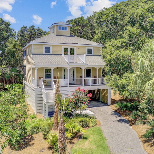 Steps to Beach & Pool | Screened Porch | Pelican Bay 45 at Wild Dunes Resort