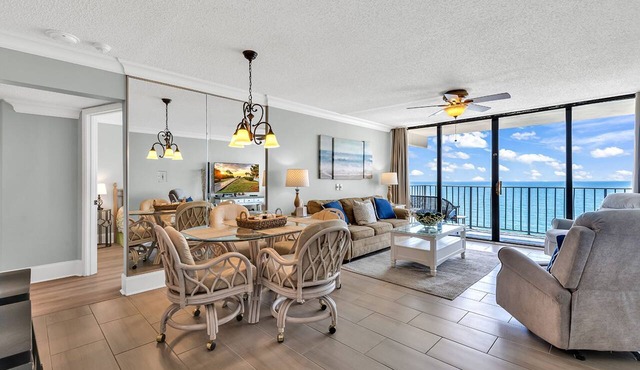 Balcony Open! 3BR Oceanfront Condo Pools Steps to Beach