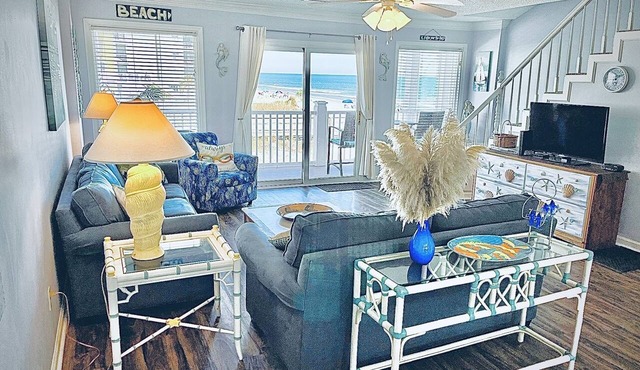 Beach Property - Private Townhome w/Balconies, 3 Bedrm 2 1/2 Bath, 2 Car Garage