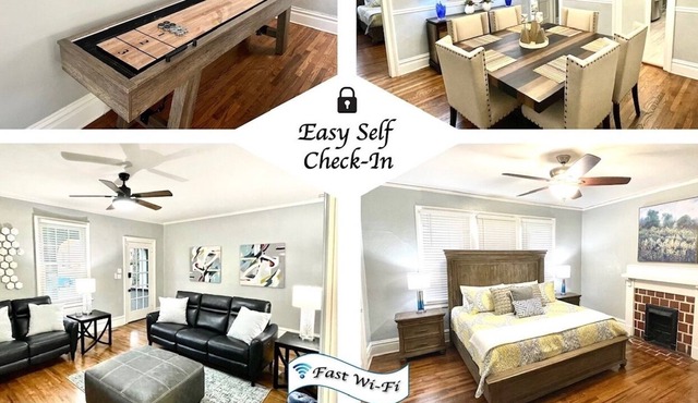 Charming Olde Town Cozy Home with Modern Amenities in Augusta