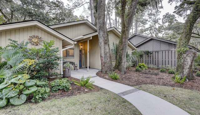 Charming Sea Pines home with 2 bedrooms and 2 baths, perfect for family getaways.