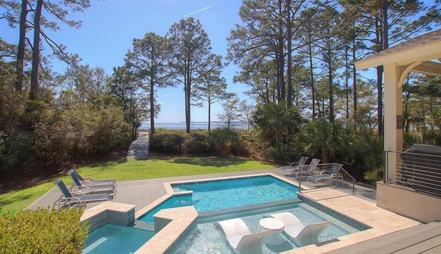Destination Vacation HHI Luxury Oceanfront Home in South Beach area of Sea Pines