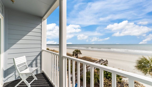 DISCOUNTED Sept 9th-12th Still Available! Oceanfront Condo STEPS FROM BEACH!