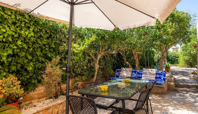 Finca 'Can Hostalet' with Private Terrace, Wi-Fi, and Air Conditioning in Es Llombards