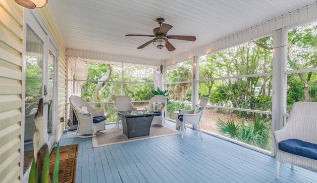 Fripp Island/Multi Family Friendly/Dog Friendly/Spacious 3rd Row home/6 Seater Golf cart incl/-703 Amberjack