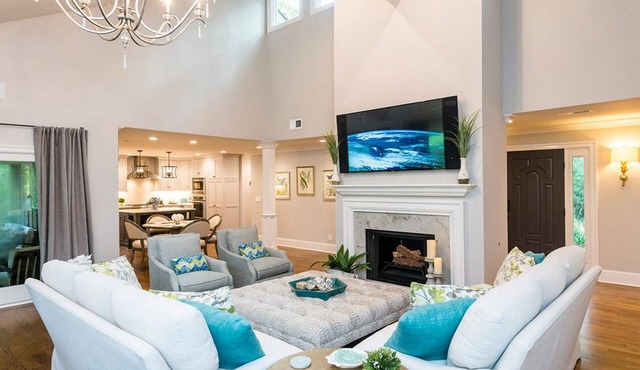Kiawah Island, 5 Bdrs, 4 Bath, 3054 sf, golf course view, walk/bike to beach