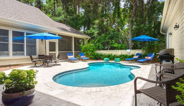 Kiawah Island Luxurious Home with Pool and Guest House