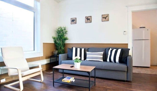 Large 1-Bdrm Condo, Downtown, Parking, 4k Smart TV, WiFi in Moose Jaw