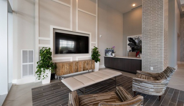 Lux & Spacious 1BD Apt with Pool View!