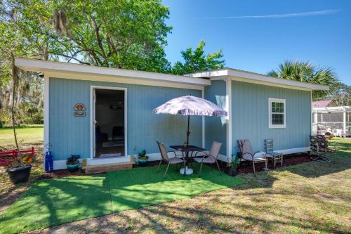 Marsh Views + Patio: Saint Helena Island Hideaway