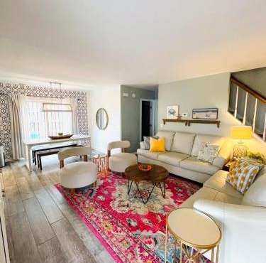Ocean Blvd Beach Makin Waves Home,sleeps 8,pets OK,free park