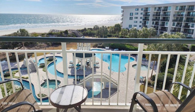 Oceanfront w/Lazy River! Rare floorplan, Nicely Furnished, 2BRs-Bridgewater 507
