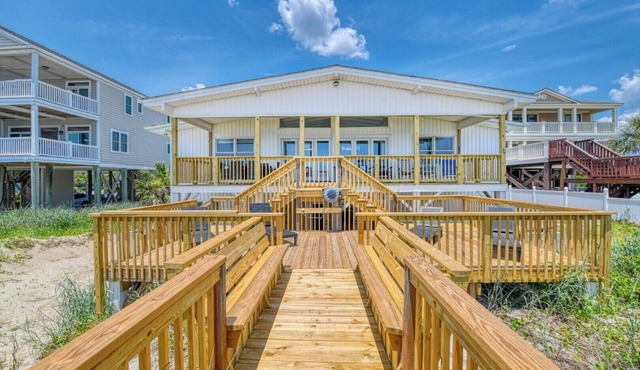 Peace of Heaven Three Bedroom Oceanfront Home in Long Bay Estates