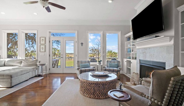 Pet Friendly, Along 7th Green Ocean Creek Golf Course, Marsh Views - 186 Davis Love