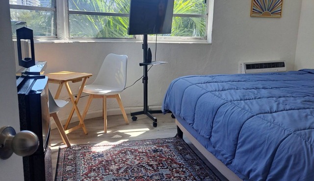 Phenomenal Studio - Steps to Beach - Great Views - Historic - terrific stay in Surfside