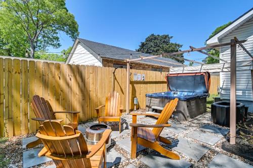 Private Hot Tub & Cold Plunge: Fayetteville Gem!