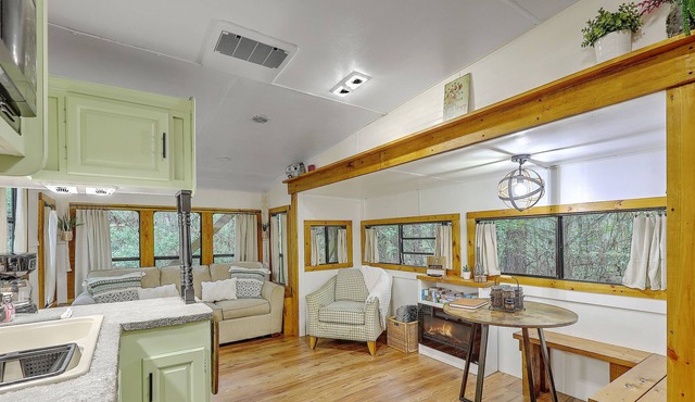 Private Pond Retreat w/ Goats, Games, Fishing, Firepit and More!