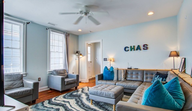 Renovated two-story home in Charleston with private yard - 30-day rental