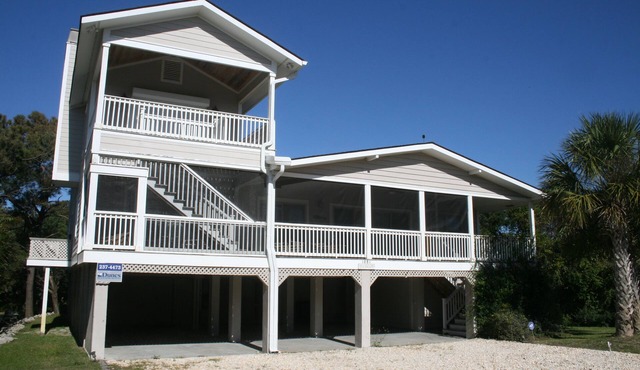 Second row home located at North Litchfield Beach in Pawleys Island.