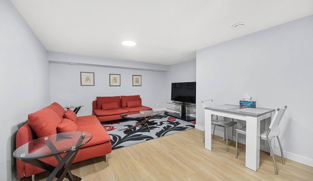 Spacious basement 2 bedroom suite with private kitchenette and bathroom in Calgary