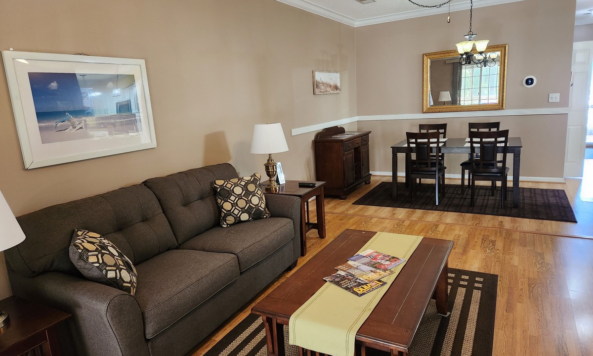 Surfside Beach Condo | Lazy Willow Condo in Myrtle Beach, with a short drive to the beach!