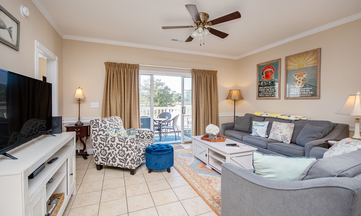 Central Myrtle Beach Condo | A golf course view escape in the heart of Myrtle Beach!