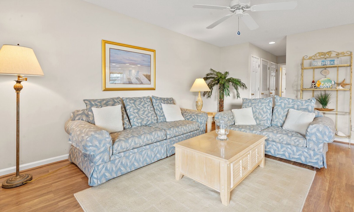 Cherry Grove Beach Condo | Homey condo w/private deck in quiet resort w/fabulous pool & Jacuzzi - one block from the beach
