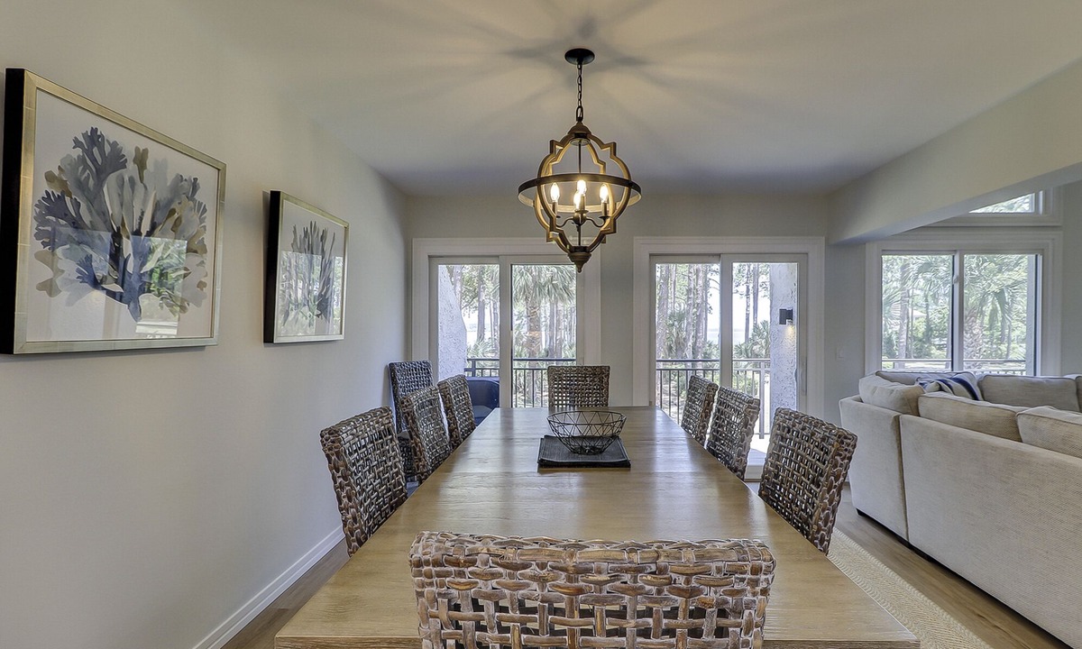 South Beach Condo | 1468 Sound Villas- Coastal Chic and Calibogue Sound Views