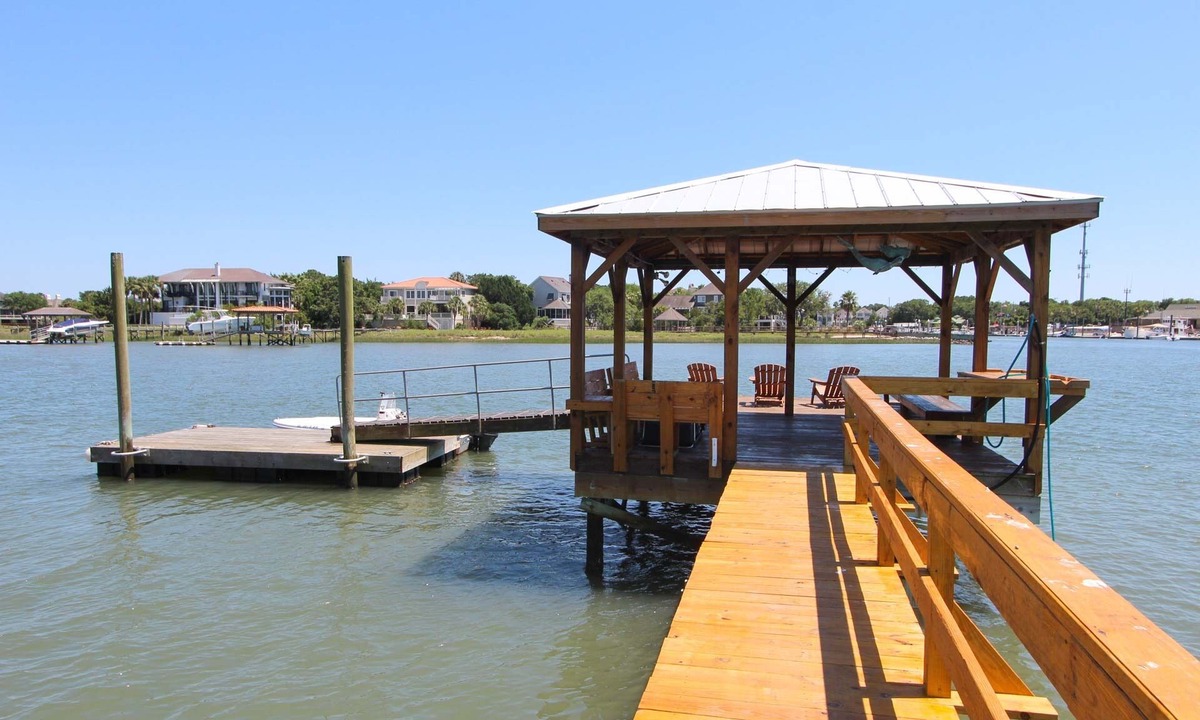 Isle of Palms House | Lovely secluded home on Goat Island; private access by boat only