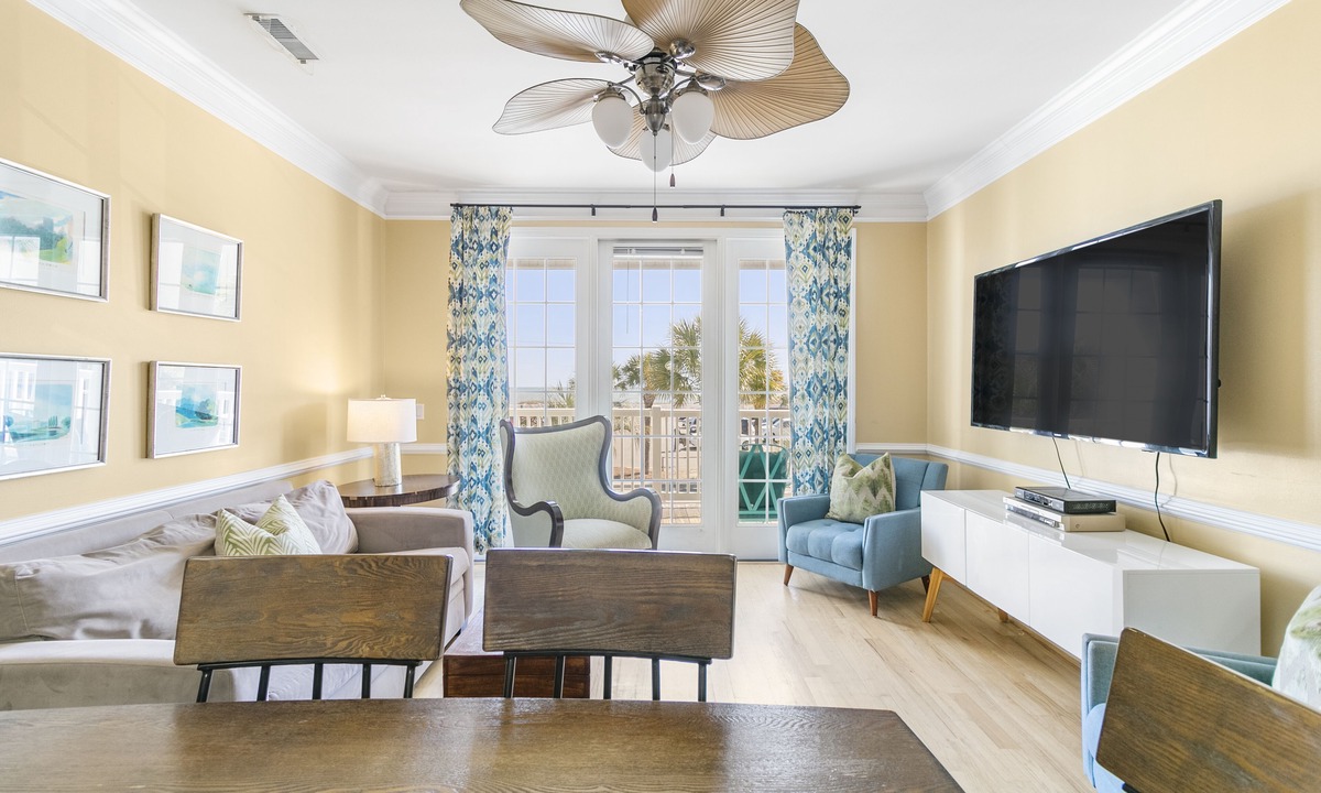 Folly Beach Condo | Pavilion Watch 2B - Oceanview Condo - Pool - Central Location - Elevator