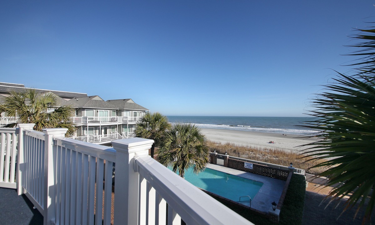 Surfside Beach House | OCEANFRONT TH with pool on the beach!
