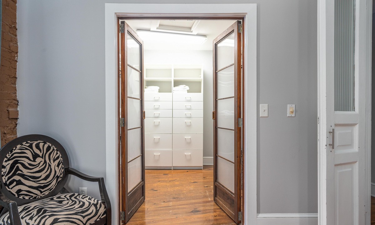 Ansonborough Apartment | Overlooking King Street, Steam Shower, + Parking Included