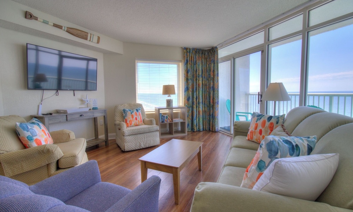 Arcadian Shores Condo | Oceanfront Luxury: 3BR Condo, Sea Watch Resort, Myrtle Beach