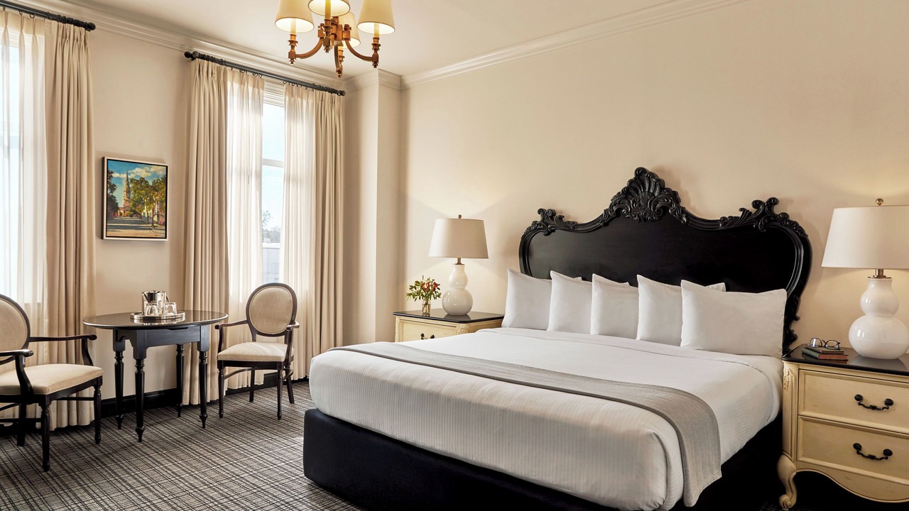 Photo of Bedroom in Charleston Historic District