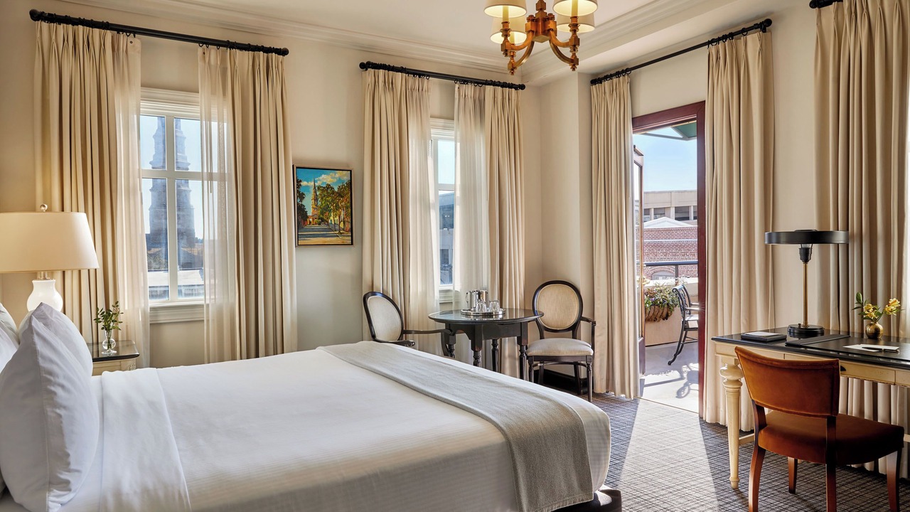 Photo of Bedroom in Charleston Historic District