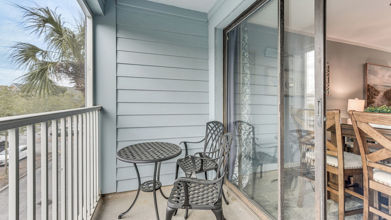Photo of Patio Balcony in Palmetto Dunes