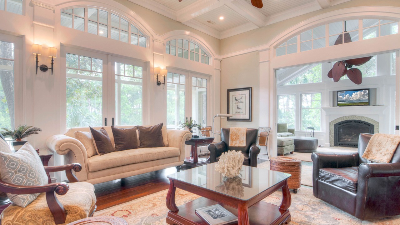Photo of Livingroom in Vanderhorst Plantation