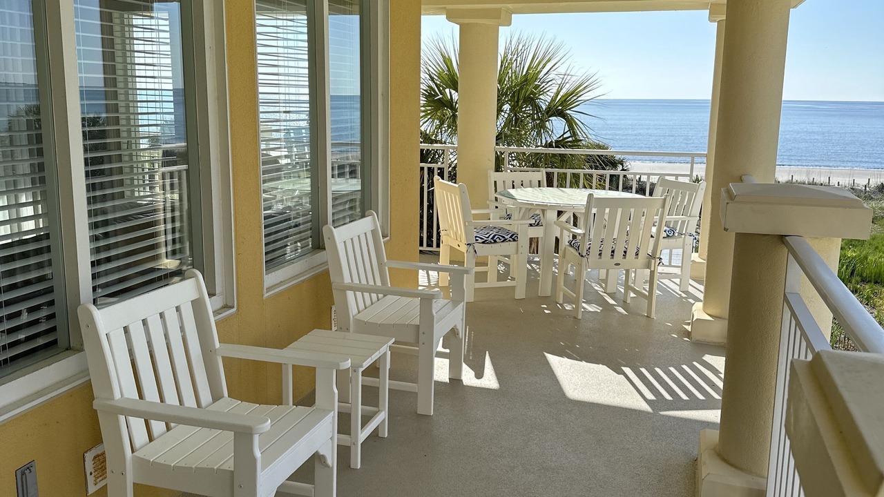 Photo of Patio Balcony in Daufuskie Island