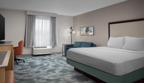 Room, 1 King Bed with Sofa bed, Non Smoking, Refrigerator & Microwave