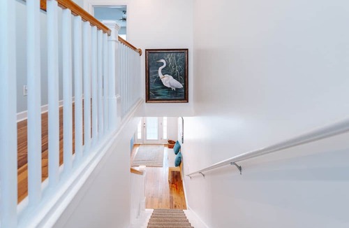 Surfside Beach House | Beach Family Oasis · Year-Round Heated Pool · Steps to Sand · Dog Friendly