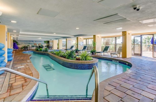 Downtown Myrtle Beach Condo | Pink Surf by StayMareni - Oceanfront 2 Queens Suite