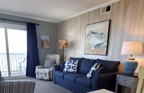 Windy Hill Condo | Oceanfront Corner Unit with Pool & Direct Beach Access