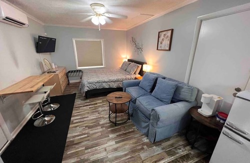 Burton Condo | Cozy Studio Retreat. Pets are allowed