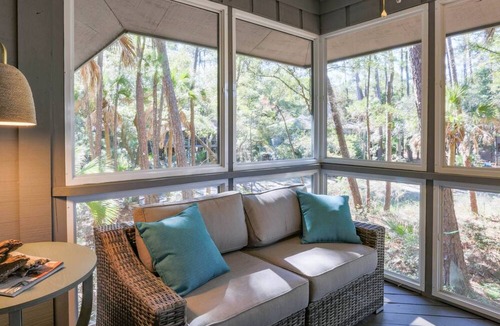 West Beach Condo | Enjoy Stunning River Views, Community Pool & Beautiful Furnishings, Dog Friendly. Walk to Beach!