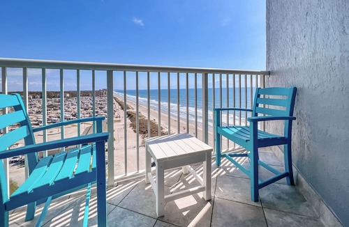 Arcadian Shores Condo | Sea Watch North 1016 - Spectacular Views From This Updated Oceanfront 3 Bedroom Retreat!