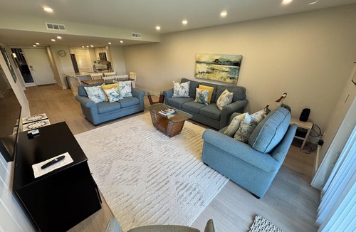 Sea Pines Condo | Cozy 2 bedroom with a gorgeous golf course view, 5 minute walk to the beach.