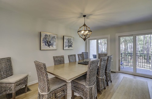 South Beach Condo | 1468 Sound Villas- Coastal Chic and Calibogue Sound Views
